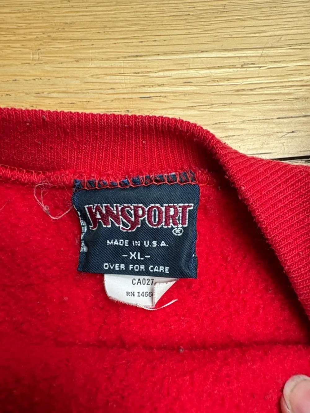 1990s Jansport Cornell University Sweatshirt.  Size XL - Picture 5 of 7